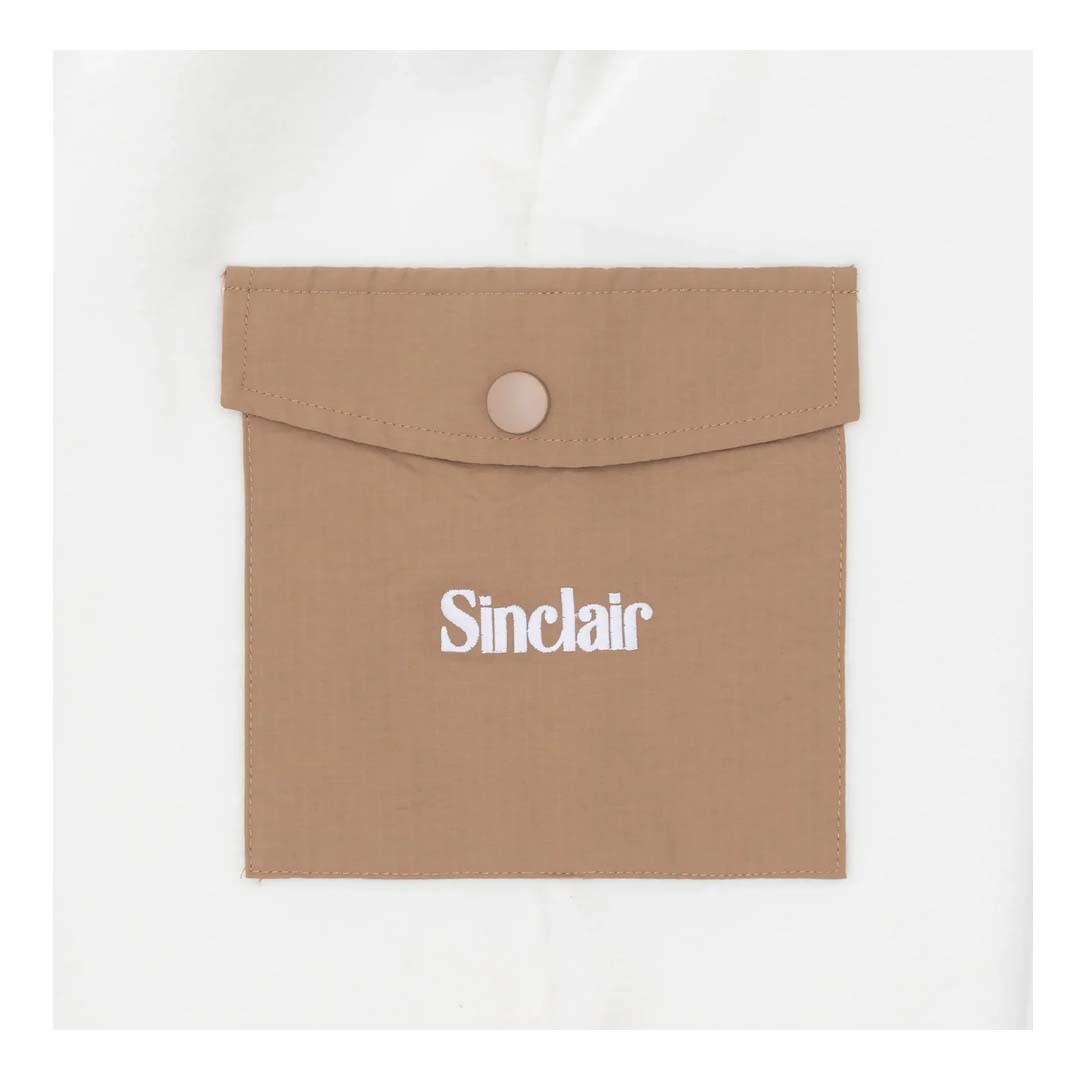 Sinclair Cargo Pocket Fleece Sweatpants Cream