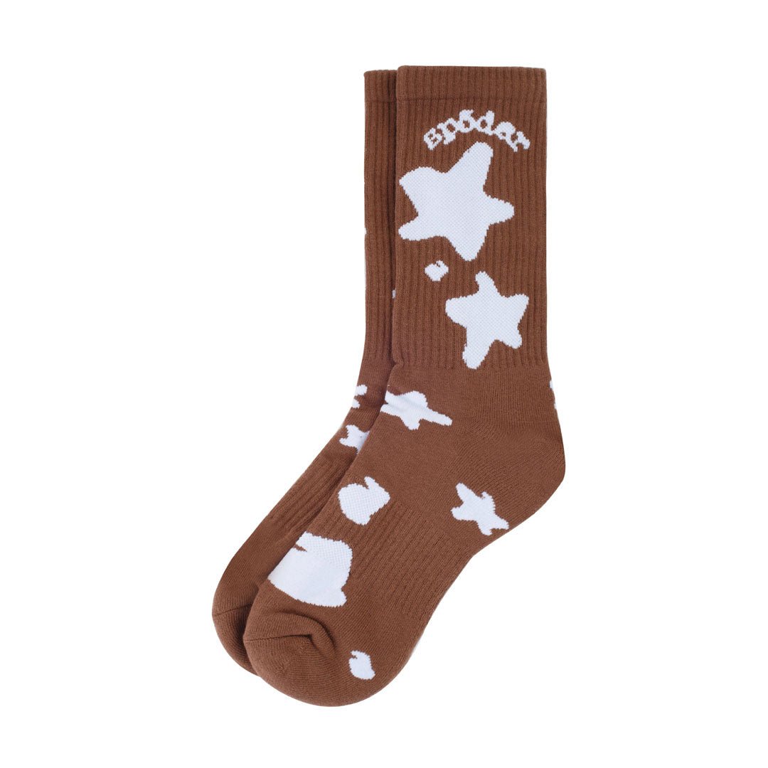 Sp5der Beluga Socks Brown