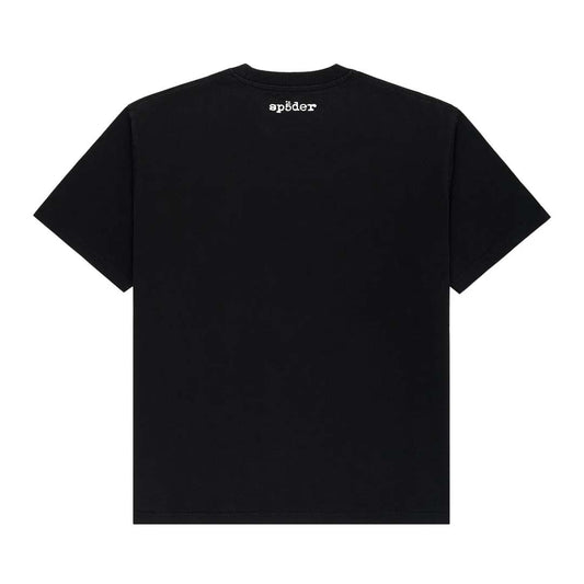 Sp5der Diffused Collegiate Tee Black