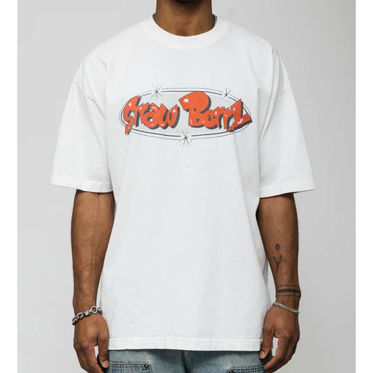 Strawberry Brand Sonic Tee White
