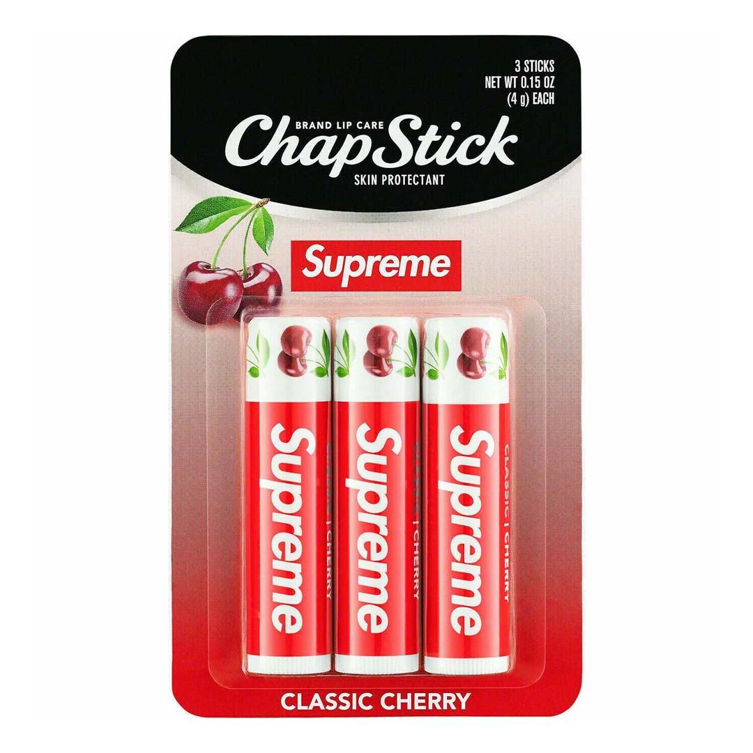 Supreme Chapstick Classic Cherry 3 Pack