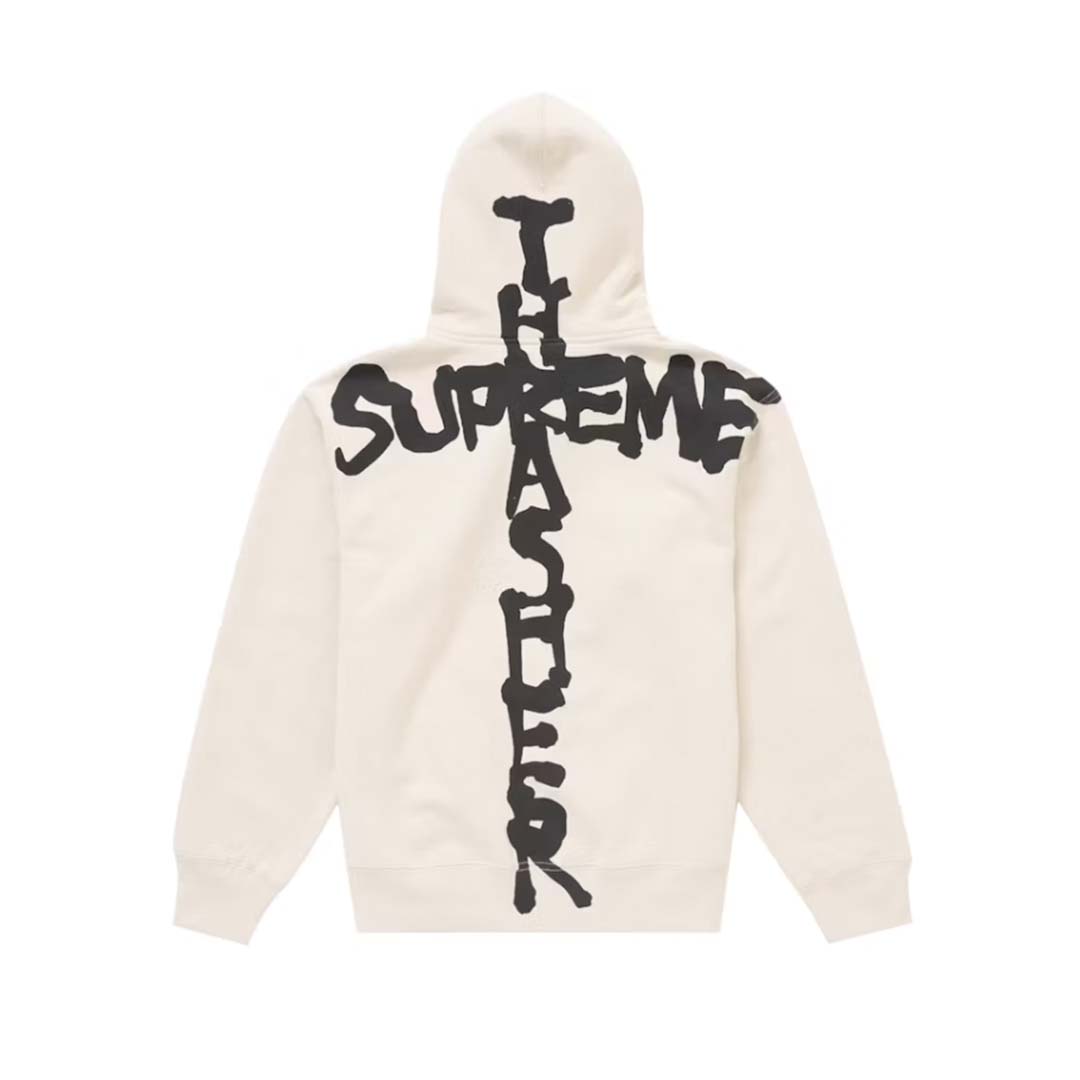 Supreme Thrasher Zip Up Hoodie Stone