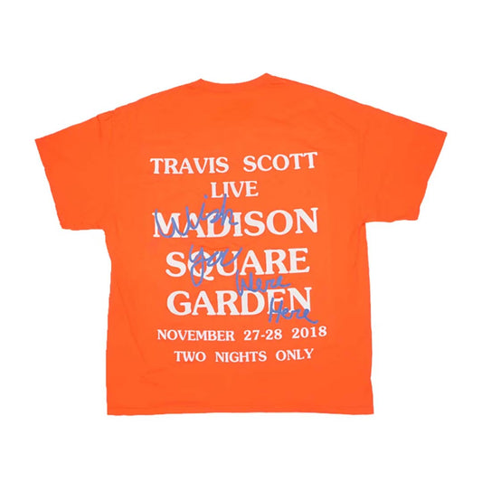 Travis Scott Astroworld NY MSG Exclusive Tee Orange