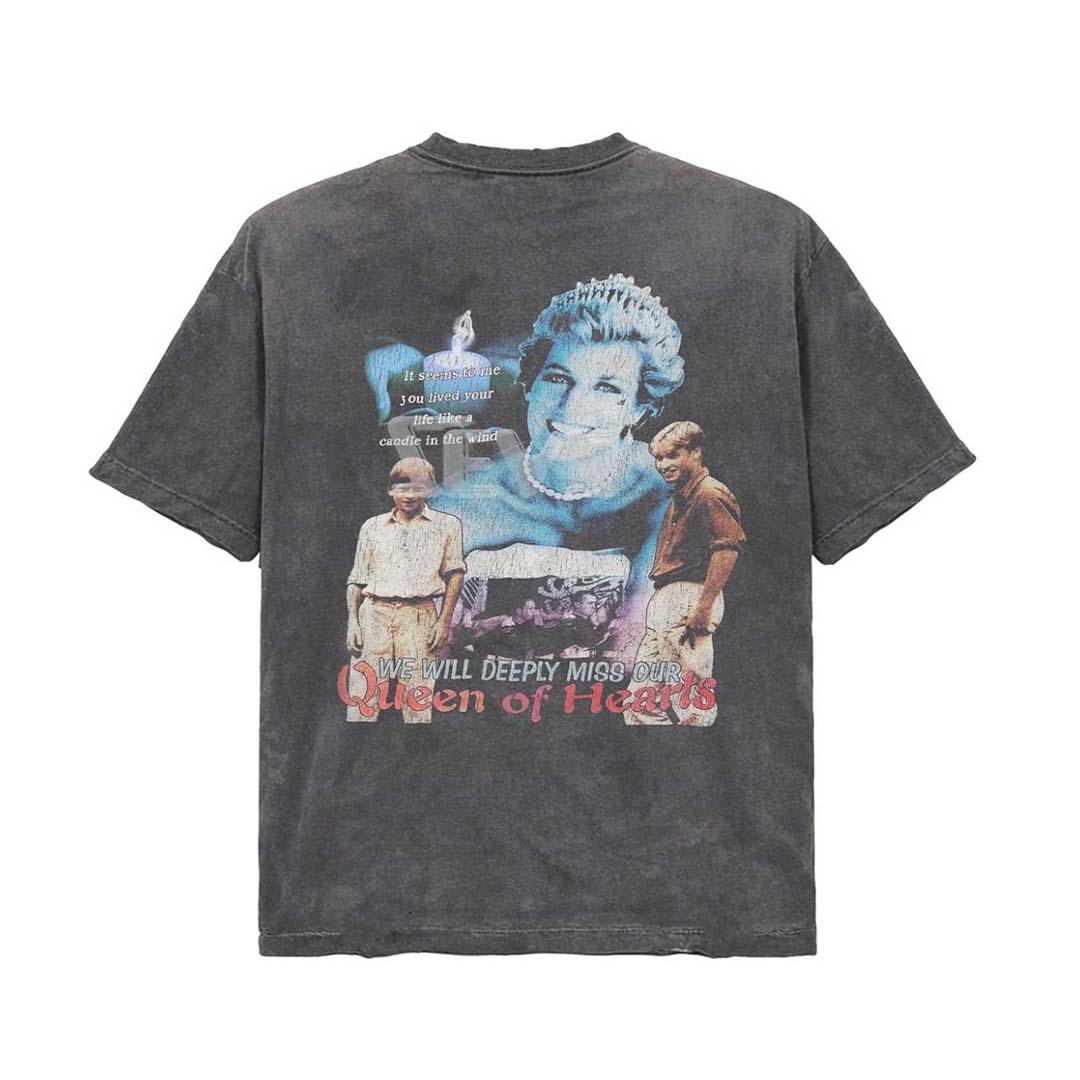 Triple Sevens Diana Grey Wash Tee