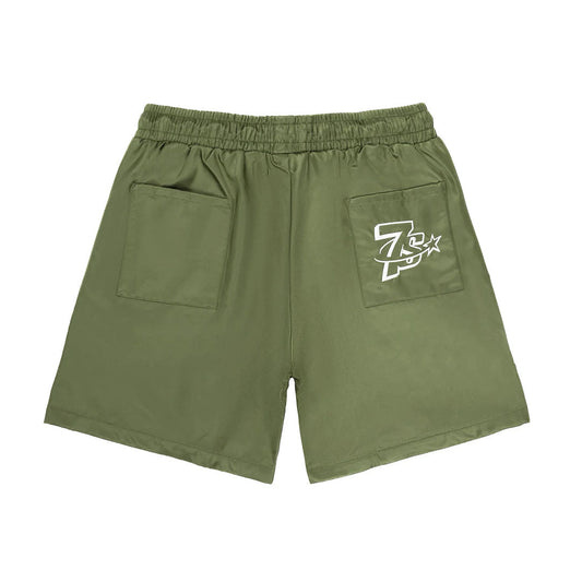 Triple Sevens Nylon Shorts Green