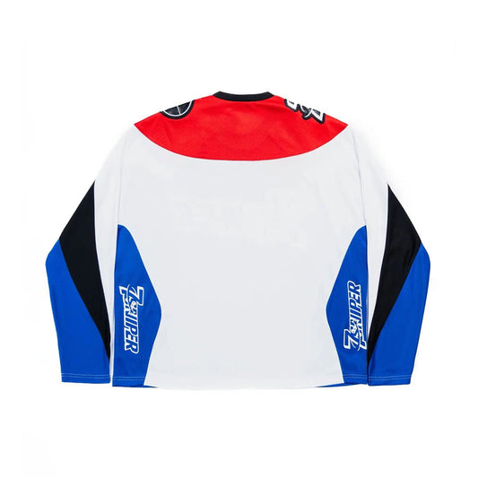 Triple Sevens x Sniper Gang 1800 Racing Jersey Blue Red