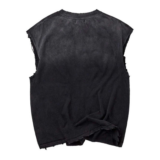 Vale Forever Growth Sleeveless Tee Faded Black