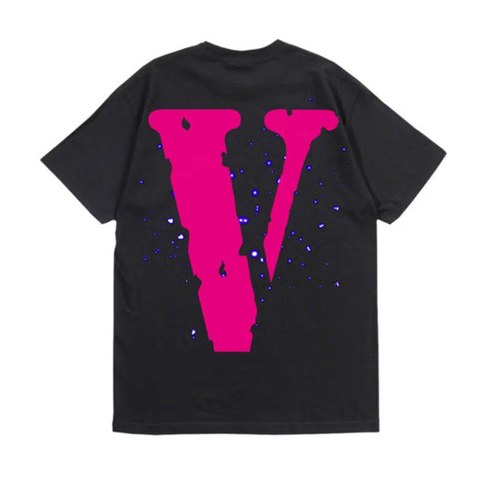Vlone x Pop Smoke King Of NY T-shirt Black