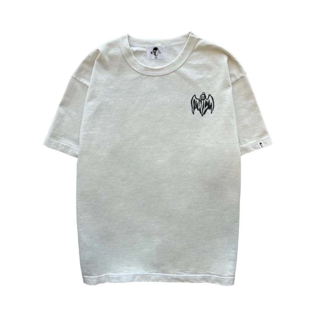 Warren Lotas Bat Logo Tofu Cream/Black Tee