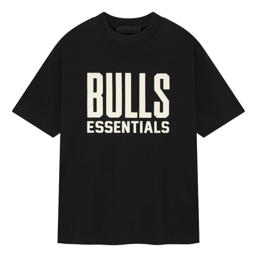 Fear of God Essentials x NBA Bulls T-Shirt 'Black' 125AL244404F