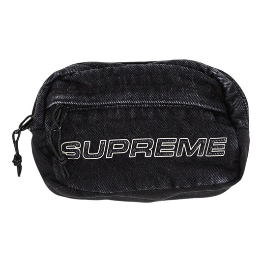 Supreme Denim Mini Shoulder Bag 'Black' FW25B6-BLACK