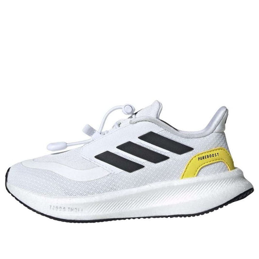 (PS) adidas Pureboost 5 'White Black Yellow' JH6232