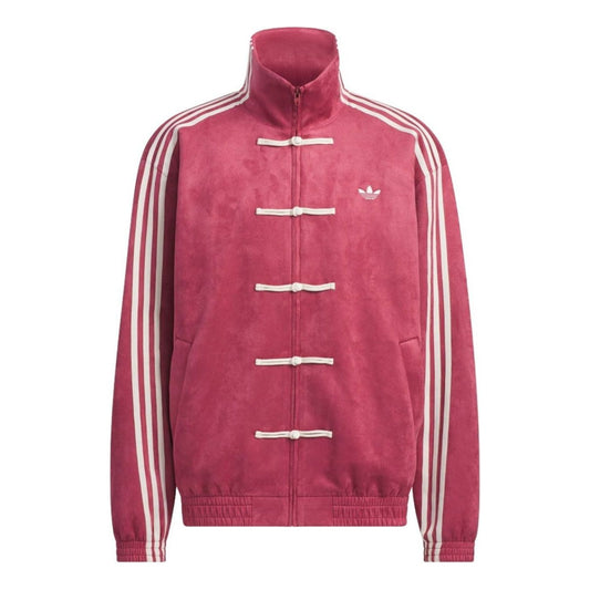 adidas Track Jacket 3.1 Asia Sizing 'Chinese New Year CNY Collegiate Burgundy' KR0294