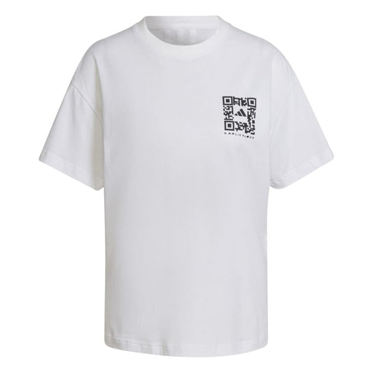 (WMNS) adidas x Karlie Kloss T-Shirt Asia Sizing 'White' HB1443