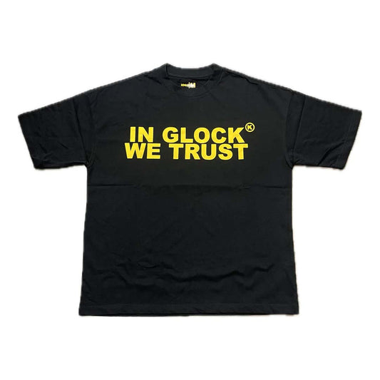 Kixkz In Glock We Trust Tee Black Yellow