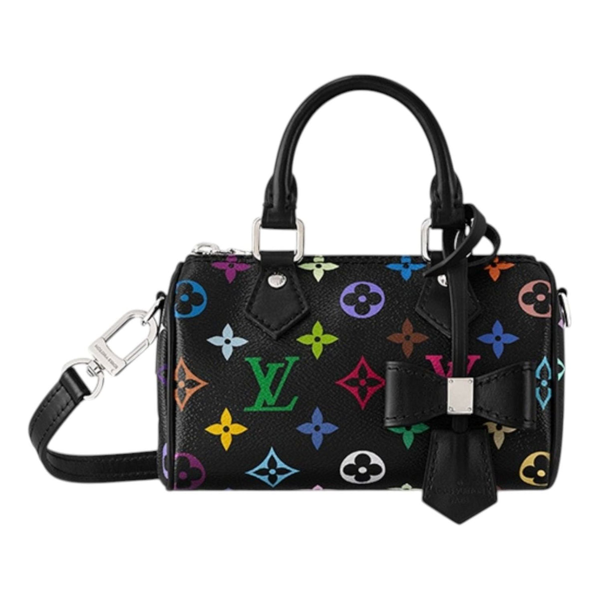 LOUIS VUITTON x Takashi Murakami Nano Speedy 'Black Multicolored' M13406