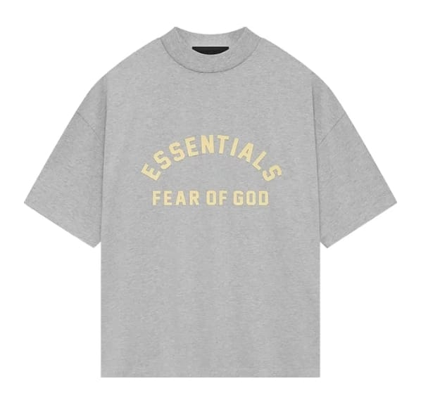 Fear of God Essentials SS24 drop2 Crewneck T-Shirt 'Light Heather Grey' 125SP242006F