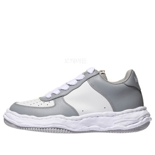 Maison MIHARA YASUHIRO Wayne OG Sole Leather Low 'Grey White' A08FW706-GRYWHT