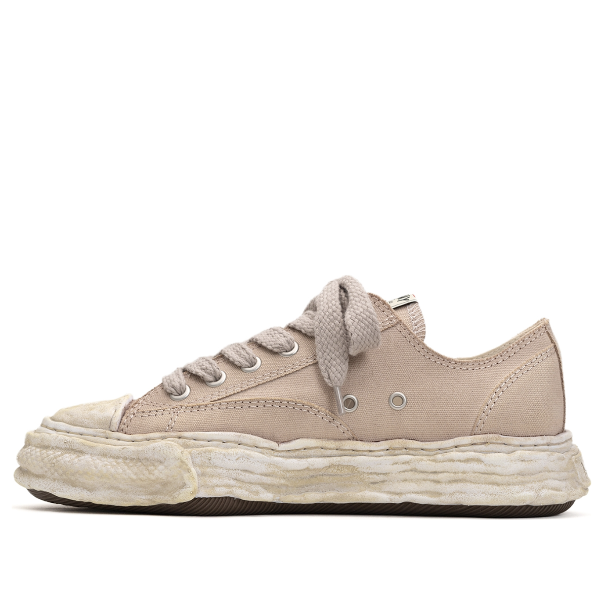 Maison MIHARA YASUHIRO Peterson23 OG Sole Over Dyed Canvas Low 'Brown' A12FW706-BROWN