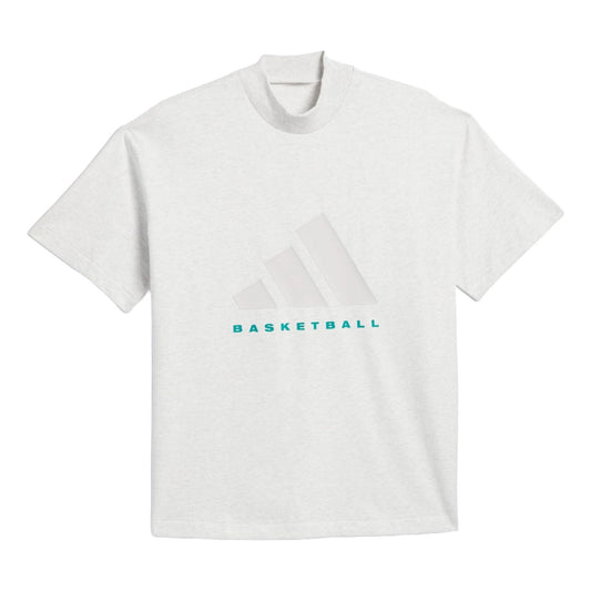 adidas Basketball T-shirt Asia Sizing 'Light Grey' IW5645