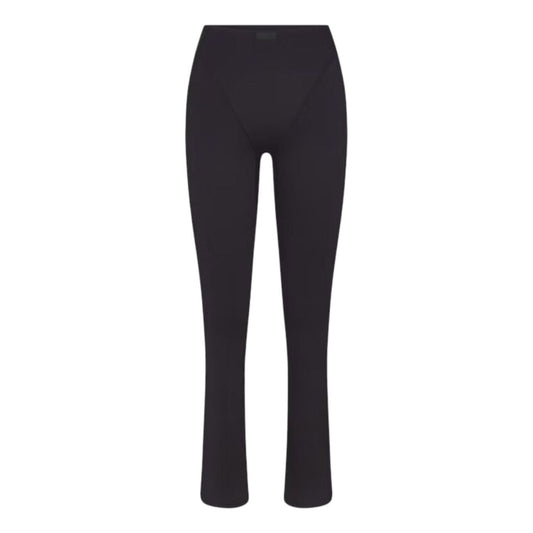 (WMNS) Nike x SKIMS Matte High-Waisted V-Panel Straight Leggings 'Obsidian' PTLEG8619W-OBD