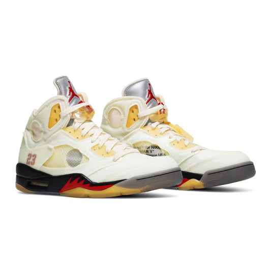 Air Jordan x Off-White 5 SP 'Sail'