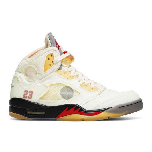 Air Jordan x Off-White 5 SP 'Sail'
