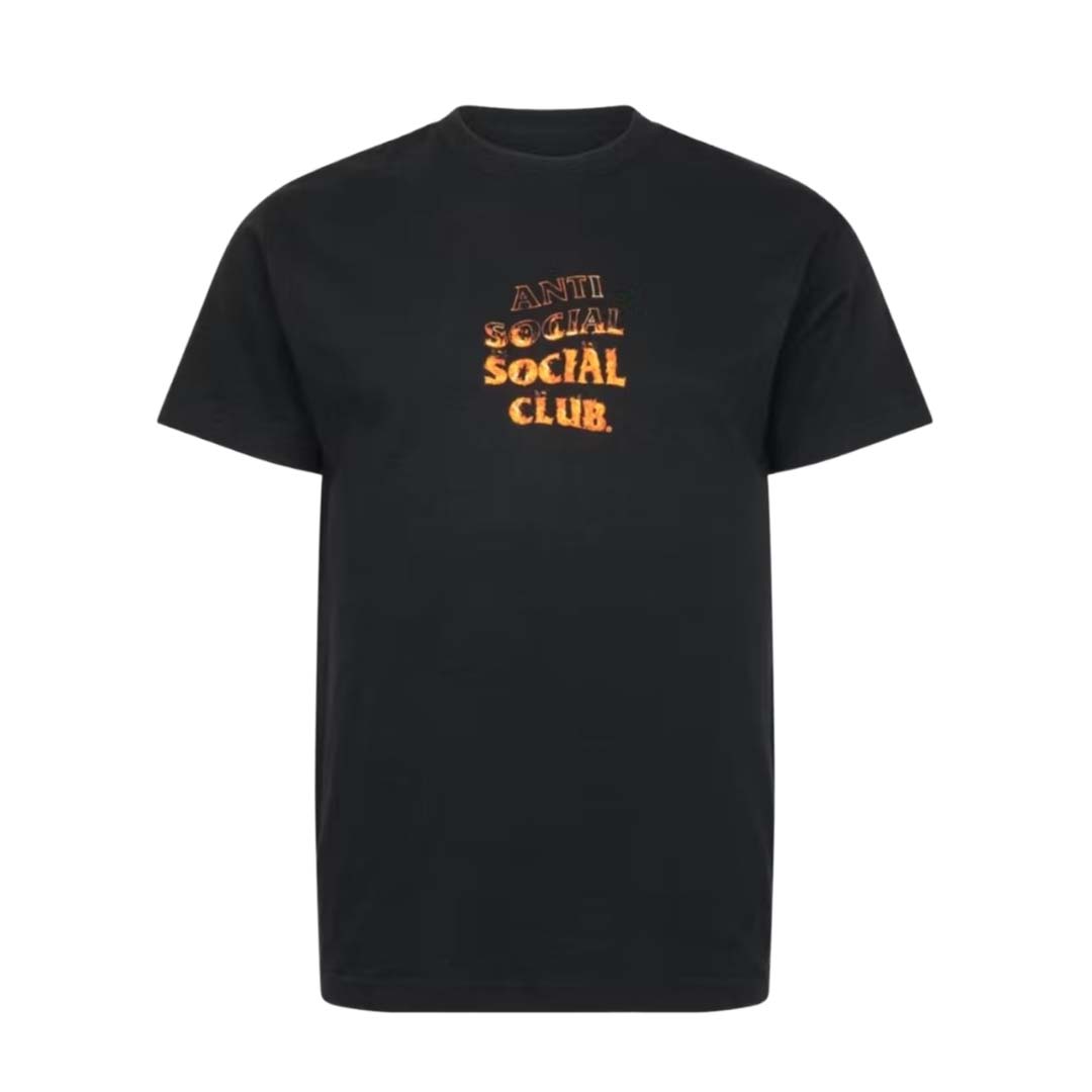 Anti Social Social Club A Fire Inside Tee Black