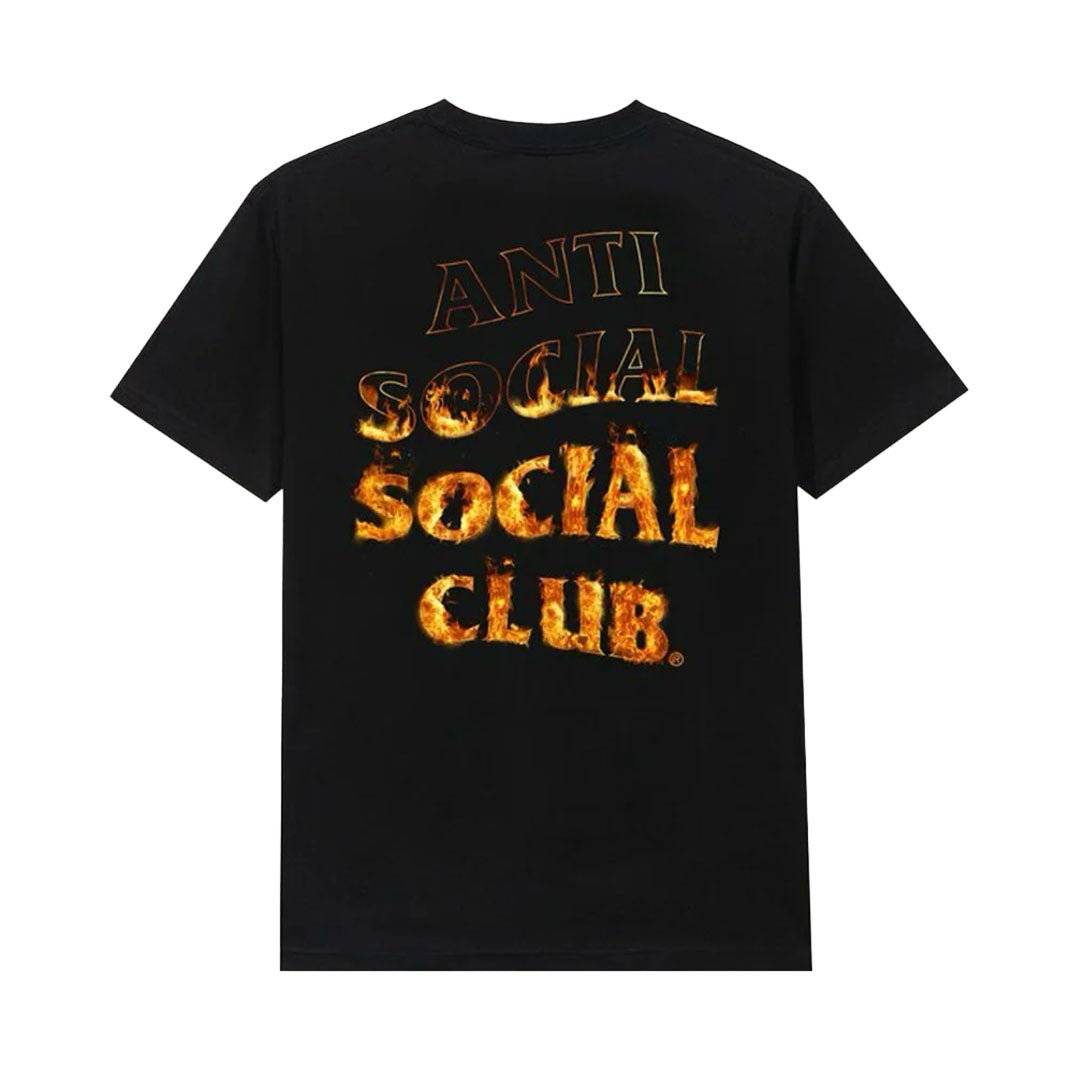 Anti Social Social Club A Fire Inside Tee Black
