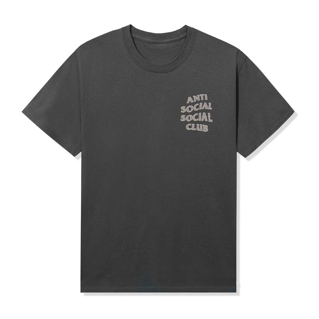 Anti Social Social Club Blurred Lines Tee Grey