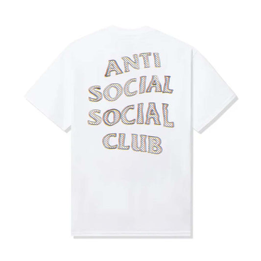 Anti Social Social Club Blurred Lines Tee White