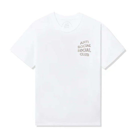 Anti Social Social Club Blurred Lines Tee White