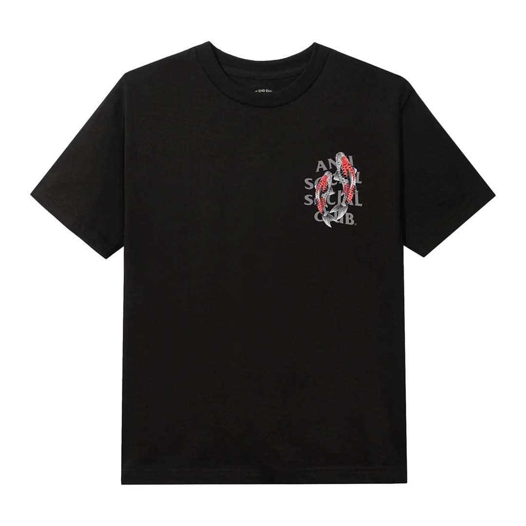 Anti Social Social Club Koi Garden 3M Black Tee