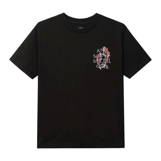 Anti Social Social Club Koi Garden 3M Black Tee