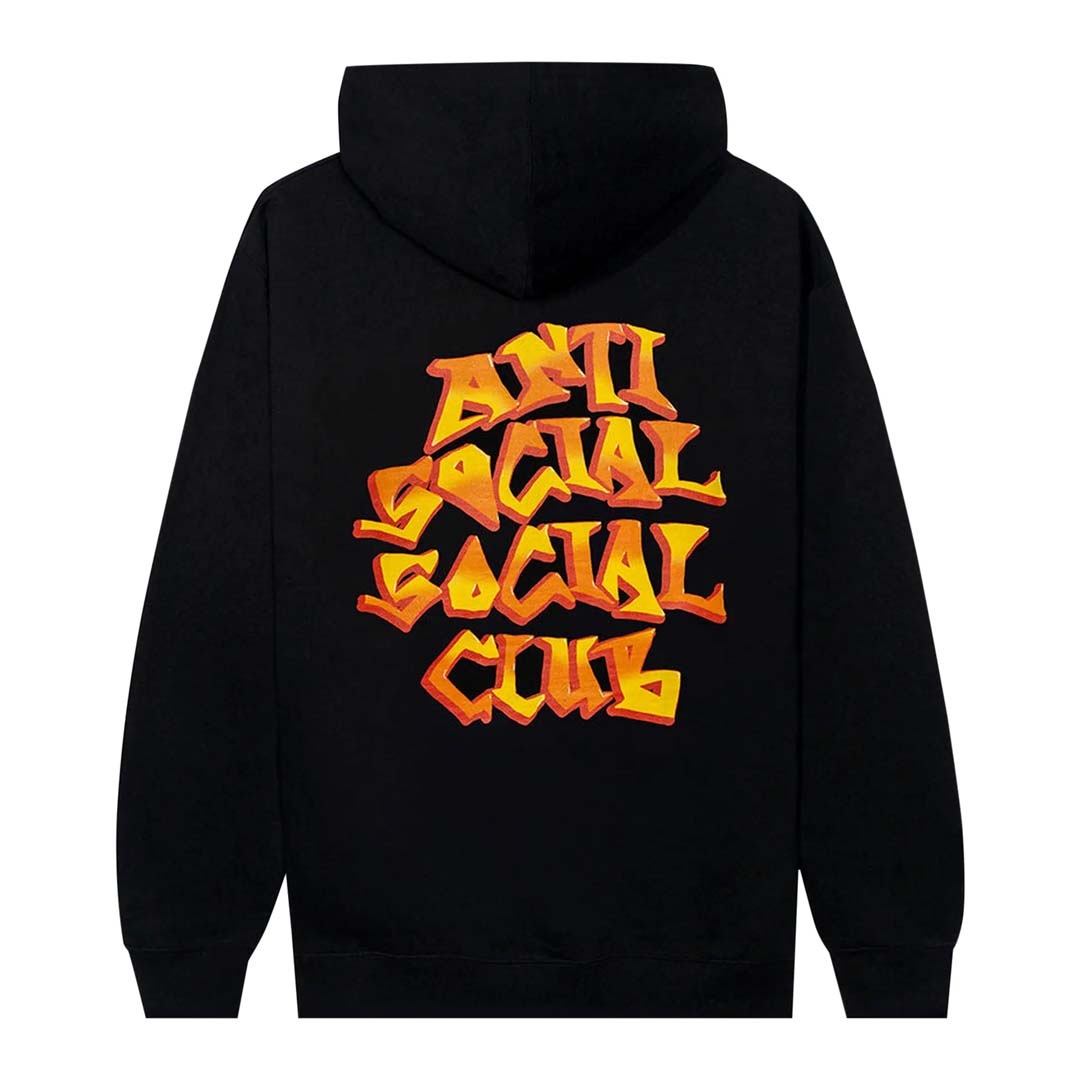 Anti Social Social Club Low Brow Hoodie 'Black'