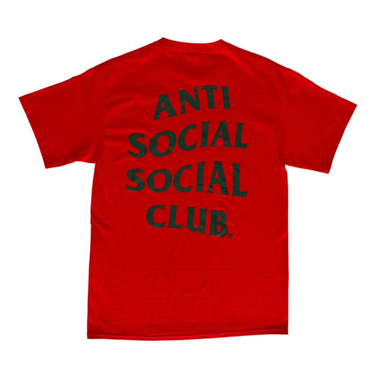 Anti Social Social Club Mind Games Fiery Red Tee