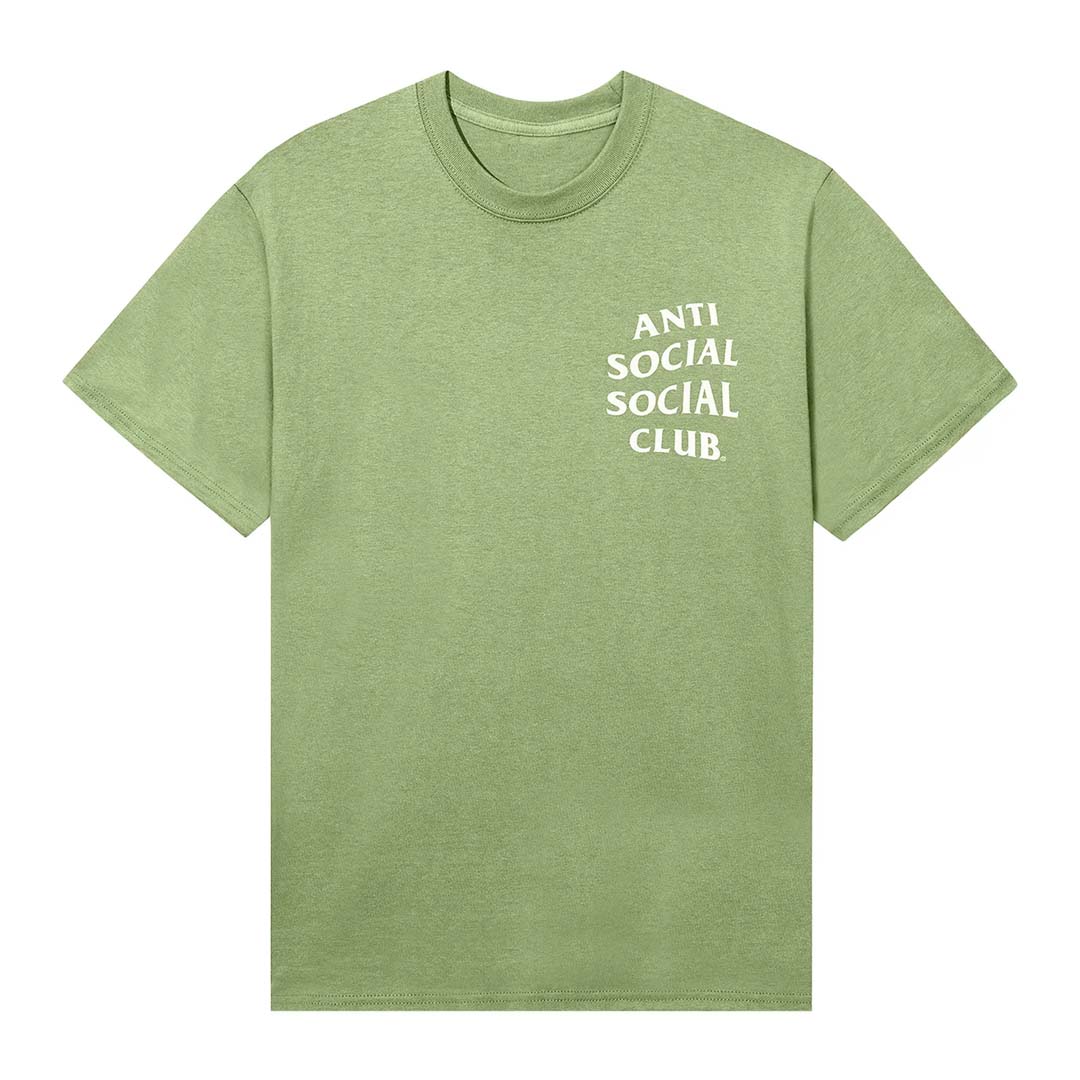 Anti Social Social Club Mind Games Tee Lime Green