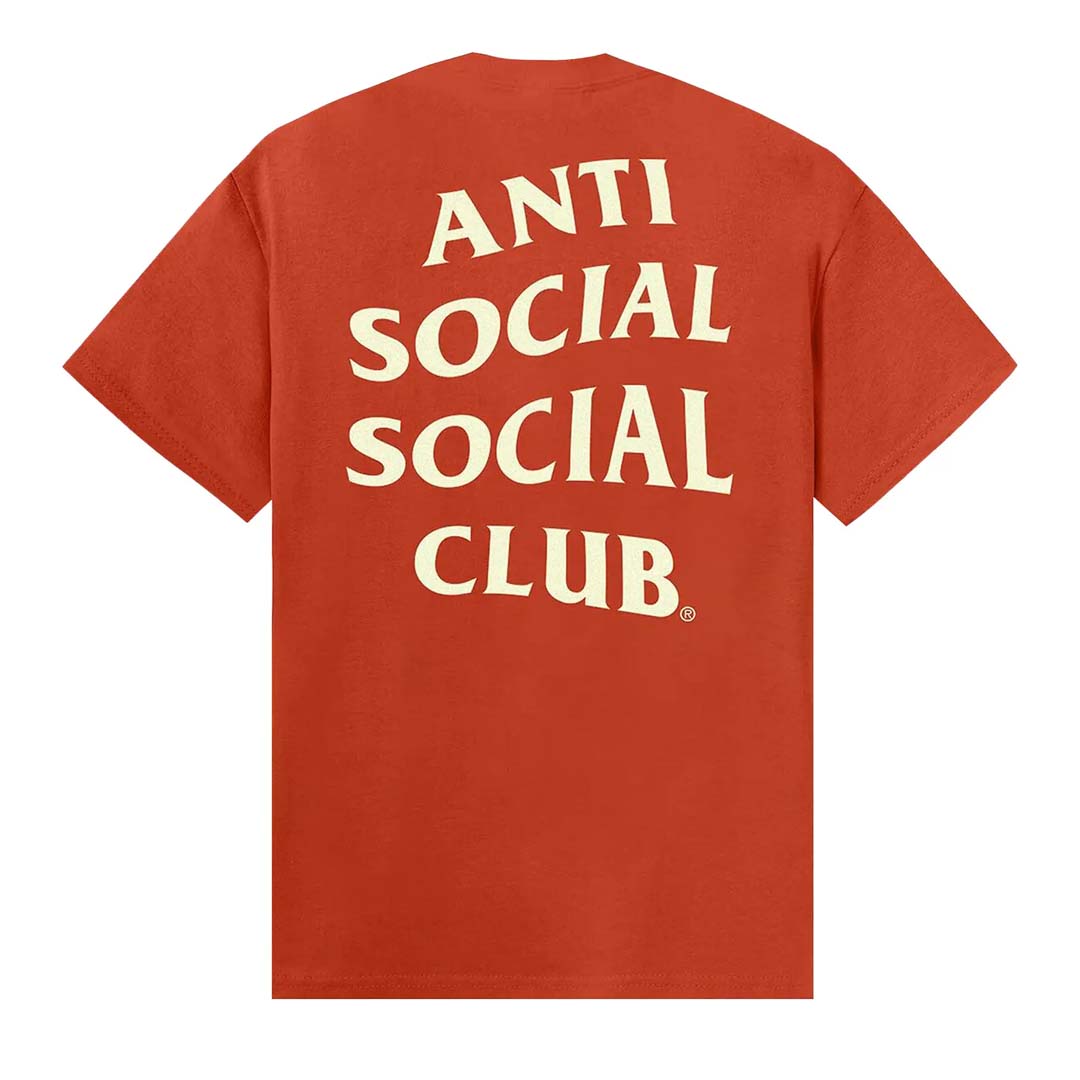Anti Social Social Club Mind Games Tee Orange Yellow