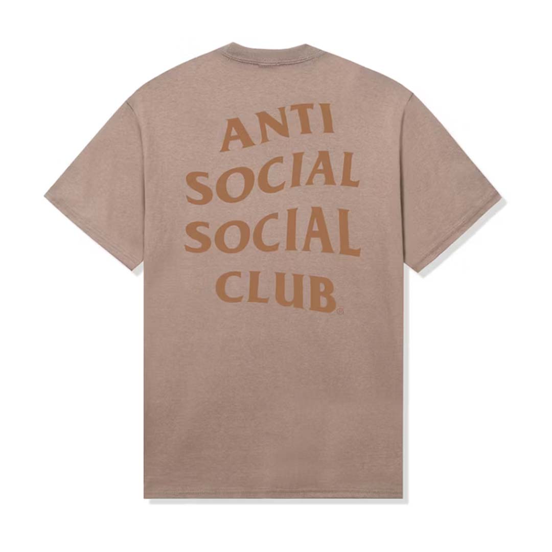 Anti Social Social Club Mind Games Tee Sand Tonal