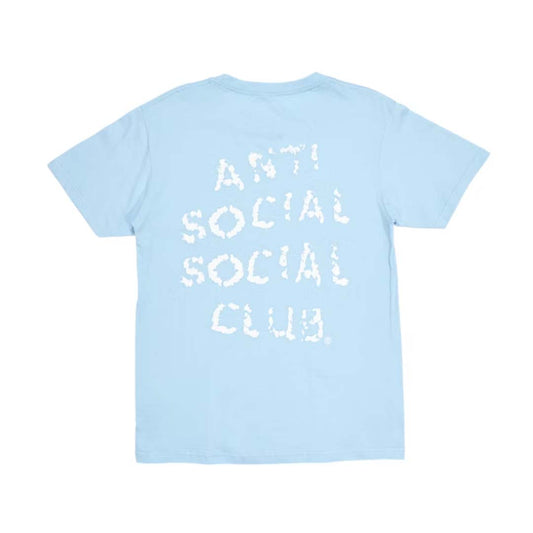 Anti Social Social Club Partly Cloudy Light Blue Tee