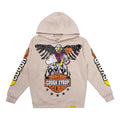 Awful Lot of Cough Syrup Moto Club Cream Hoodie