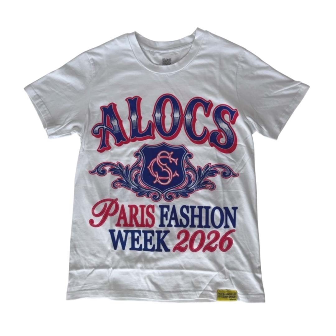 Awful Lot of Cough Syrup Paris Fashion Week White Tee