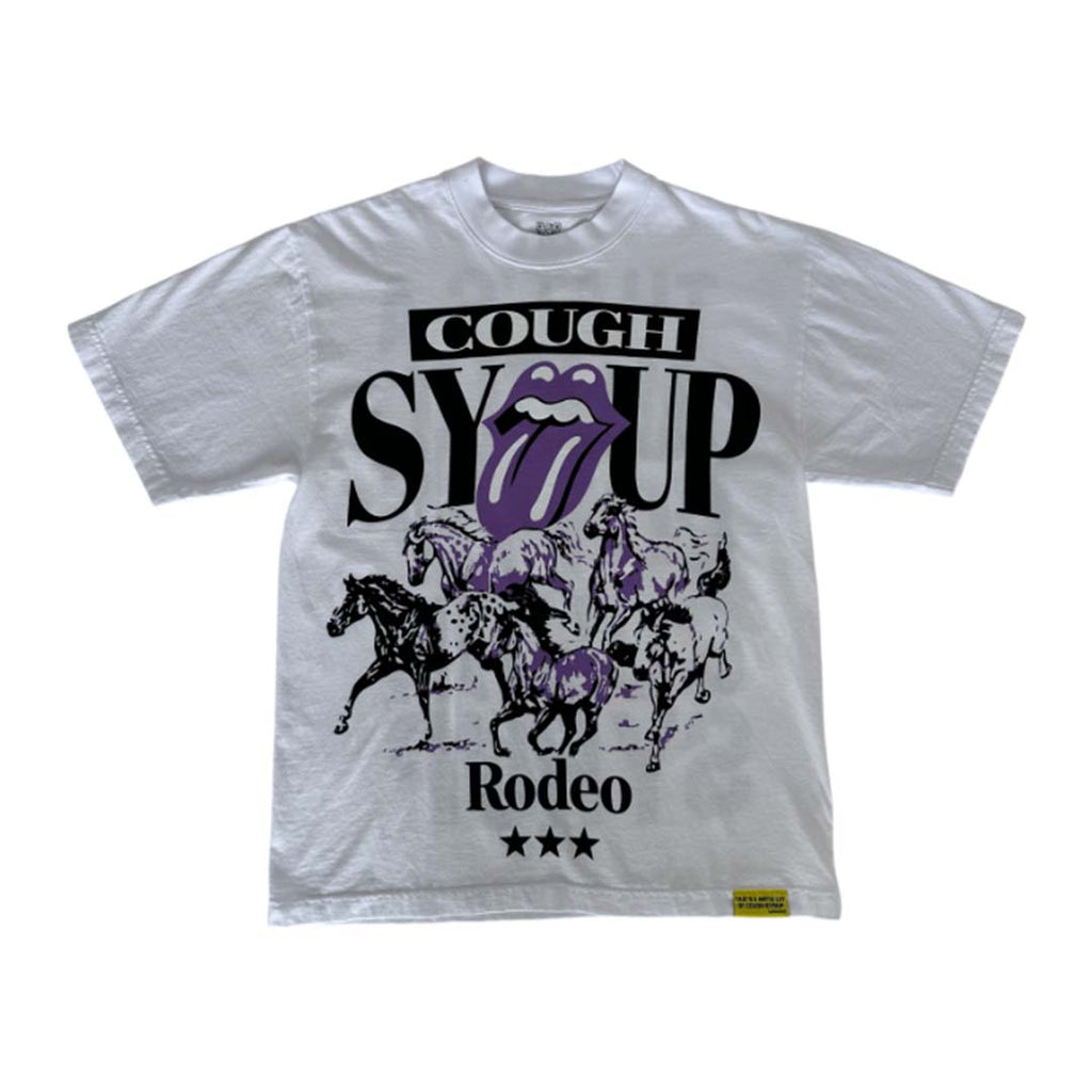 Awful Lot of Cough Syrup Rolling Stones Rodeo Tee