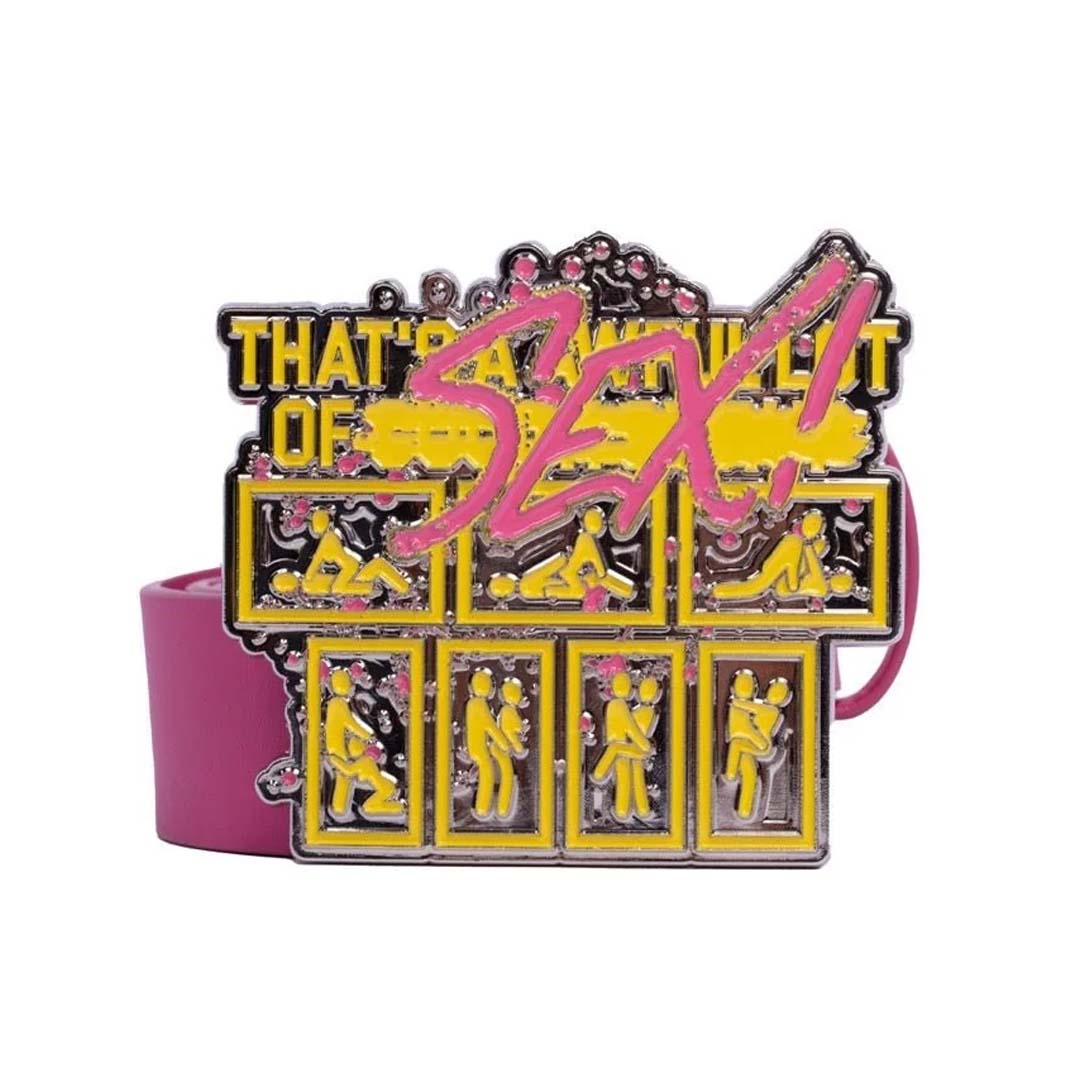 Awful Lot of Cough Syrup Sex Belt Pink