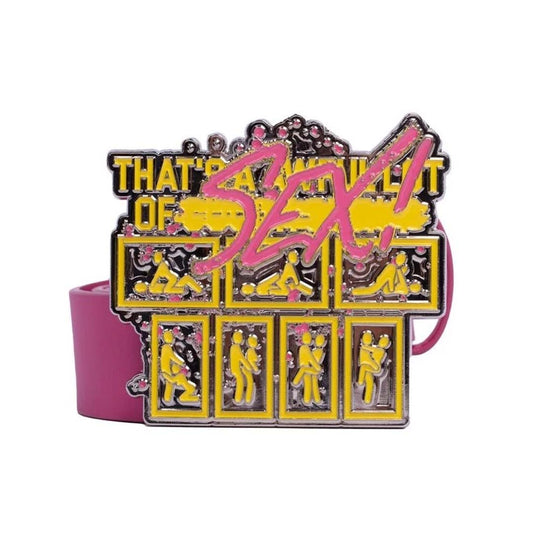 Awful Lot of Cough Syrup Sex Belt Pink