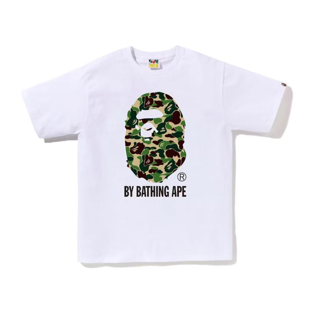 BAPE ABC Camo By Bathing Ape Tee White/Green