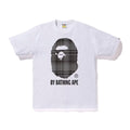 BAPE Check By Bathing Ape Tee White/Black