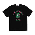 BAPE Graffiti Pattern College Tee Black