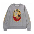 BAPE Moon Japan Ape Head Crewneck Grey