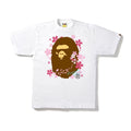 BAPE Sakura Harajuku Floral Tee White